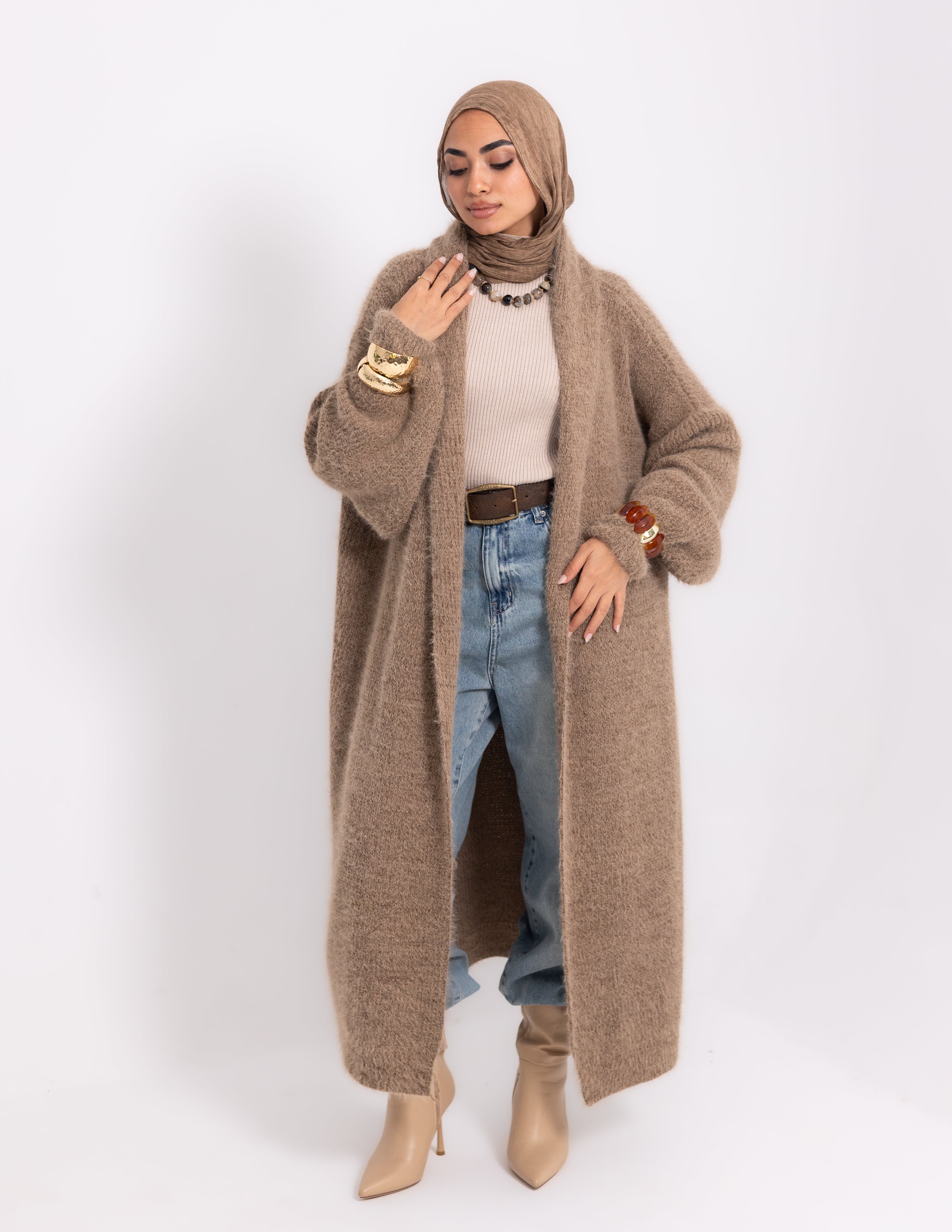 The Fluff Knyt Cardigan — Coca