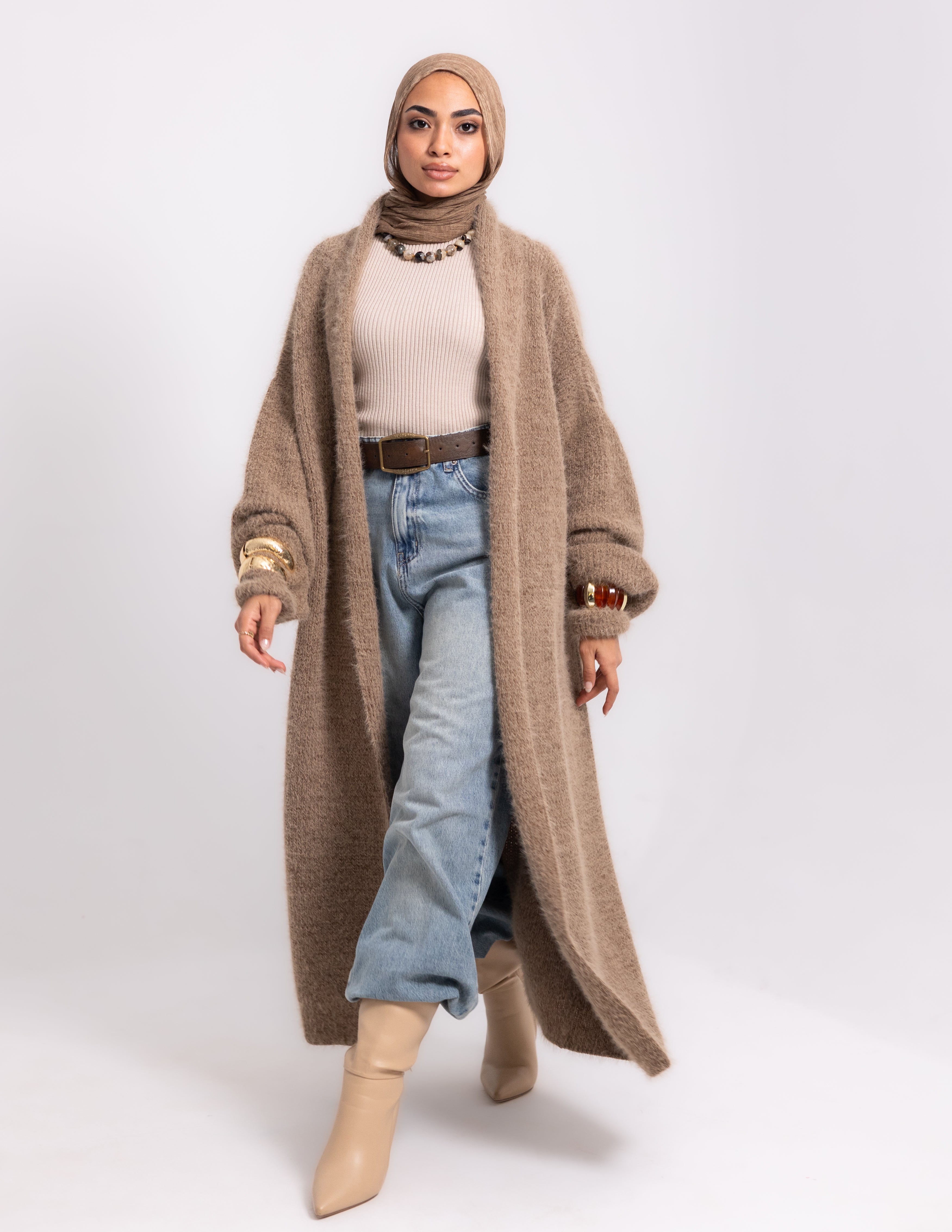 The Fluff Knyt Cardigan — Coca