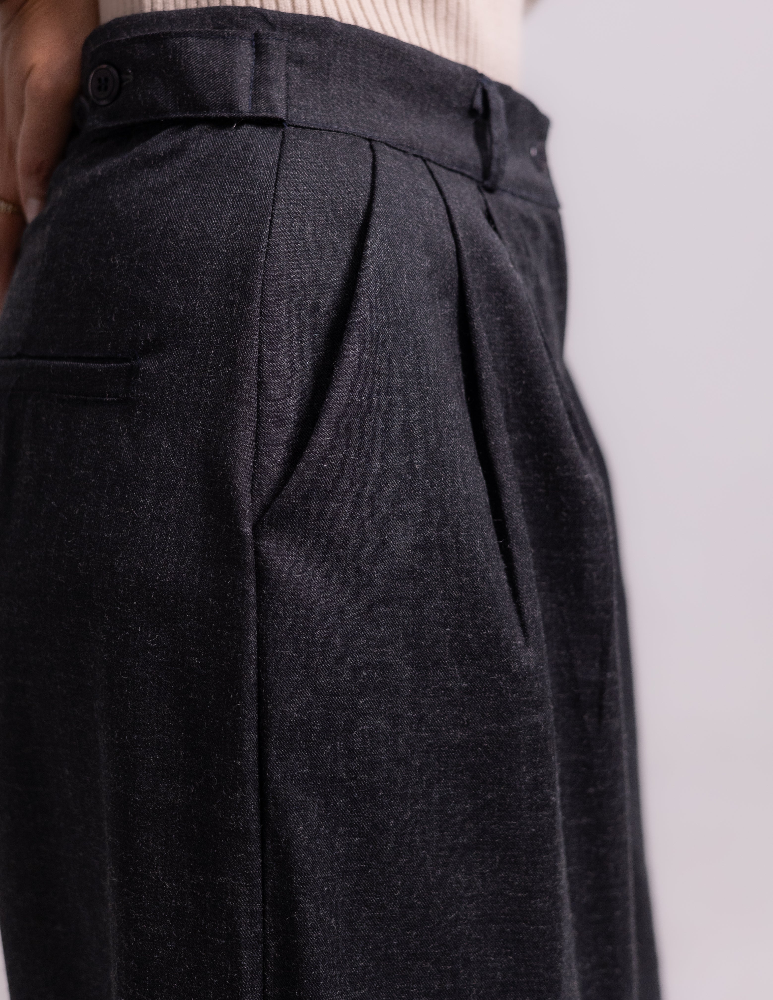 Formal Classic Pants — Dark Navy