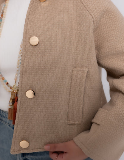 Chicette Gokh Jacket — Beige
