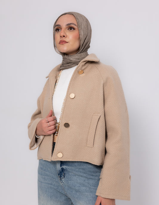 Chicette Gokh Jacket — Beige