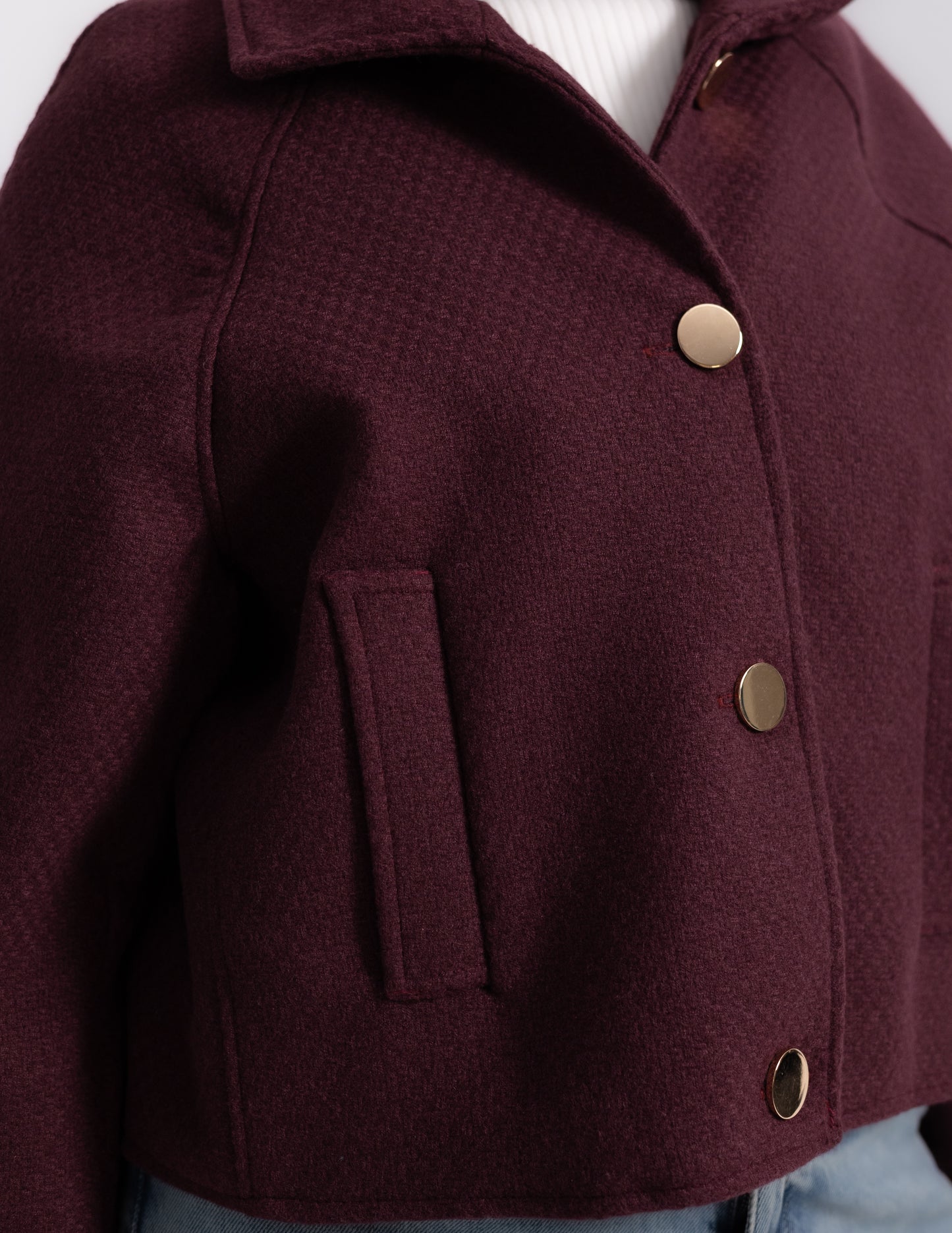 Chicette Gokh Jacket — Raspberry