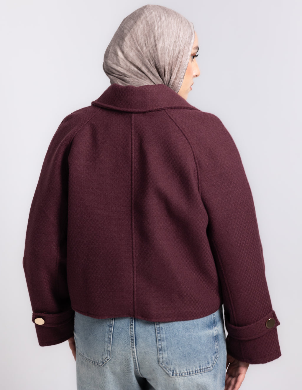 Chicette Gokh Jacket — Raspberry
